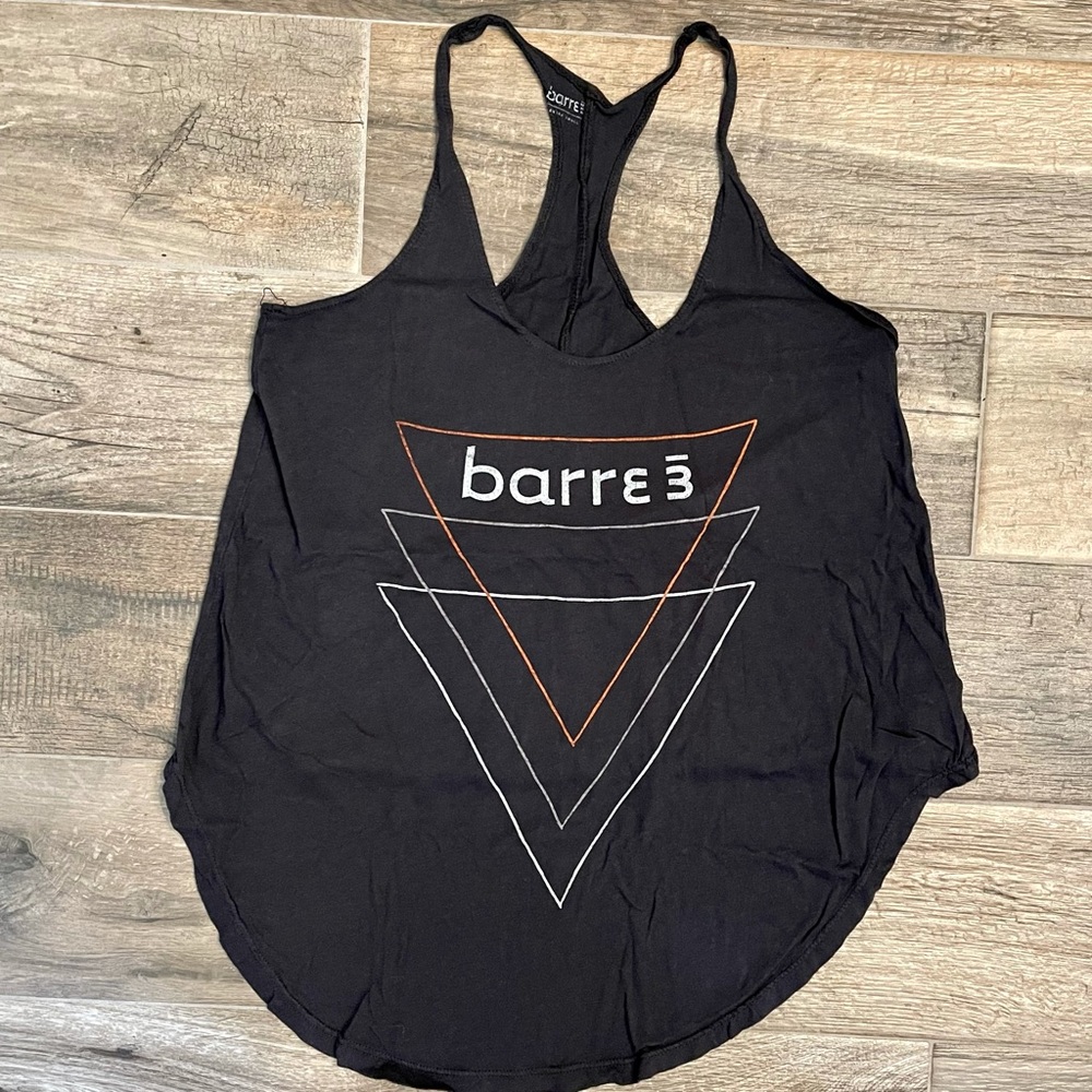 barre3 Racerback High Low Tank Top XS